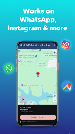 Mock GPS Fake Location Screenshot 2