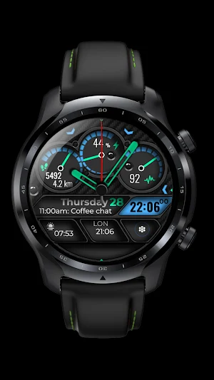 Digital Watch Face CUE103 Screenshot 3