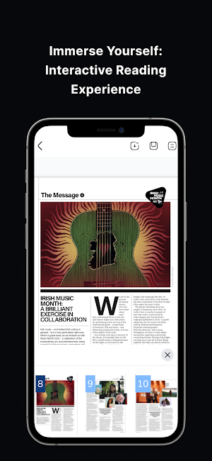 HotPress Magazine Screenshot 1