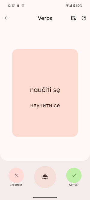 Interslavic Cards Screenshot 1