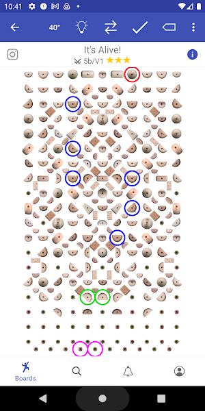 Tension Board Screenshot 2