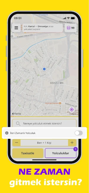 Taxisst - Yolculuğunu Paylaş! Screenshot 1