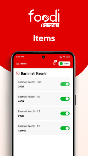 Foodi Partner Screenshot 3