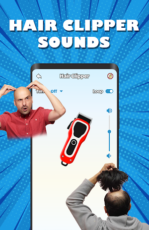 Prank sound: Hair Cut & Fart Screenshot 2