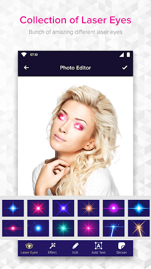 Laser Eye Photo Maker Screenshot 1