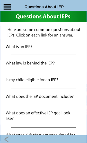 Parent Advocacy: D/HH Screenshot 3