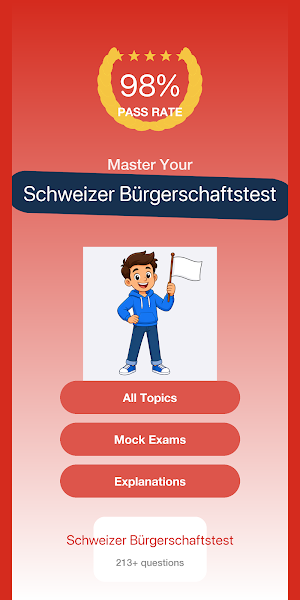 Einbürgerungstest Schweiz Screenshot 0