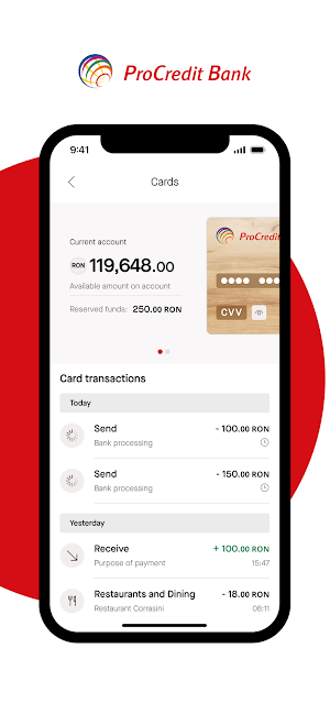 ProCredit Romania Screenshot 2