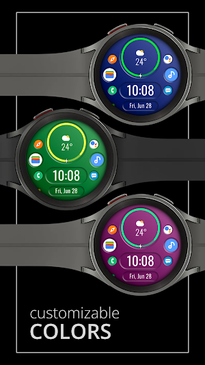DADAM76 Digital Watch Face Screenshot 1