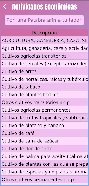 CiiuApp Screenshot 2