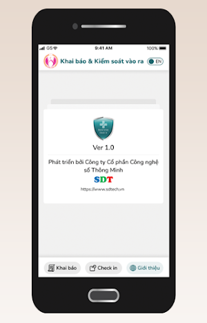 SDT-Khai báo & Kiểm soát vào ra Screenshot 3