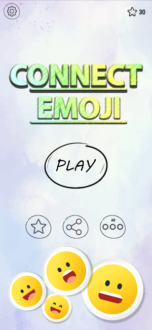 Connect Emojis Offline Puzzle Screenshot 0