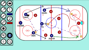 Hockey Tactic Board Screenshot 0