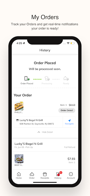 Lucky'S Bagel N Grill Screenshot 2