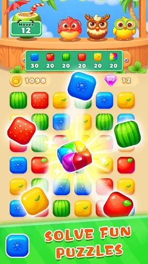 Sweet Orchard: Line Puzzle Screenshot 1