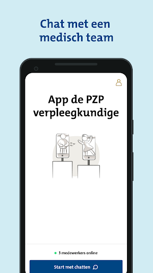 App de PZP verpleegkundige Screenshot 1