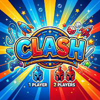 2 Players Clash: Mini Games