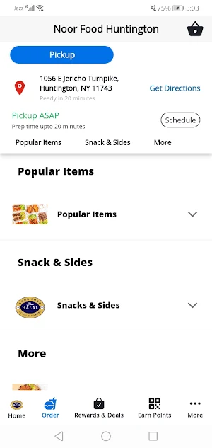 Noor Food Huntington Screenshot 1