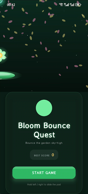 Bloom Bounce Quest Screenshot 0