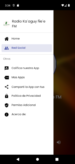 Radio Ka`aguy Ñe`e FM Screenshot 1