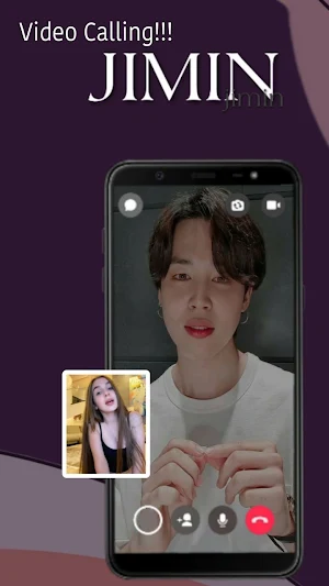 BTS Jimin - Fake Video Call Screenshot 0