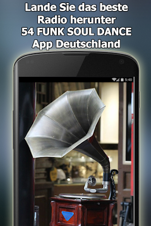 Radio 54 FUNK SOUL DANCE Online Deutschland Screenshot 0