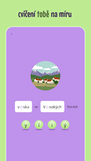 Hravopis: Vyjmenovaná slova Screenshot 2