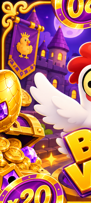 Chicken Egg Drop Screenshot 0
