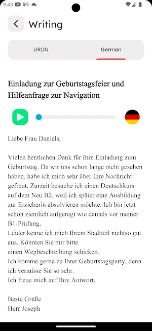 B1 Pruefung Screenshot 2
