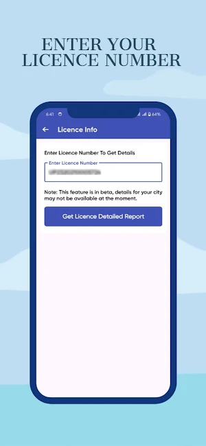 Vehicle & Driving Licence Info Screenshot 2