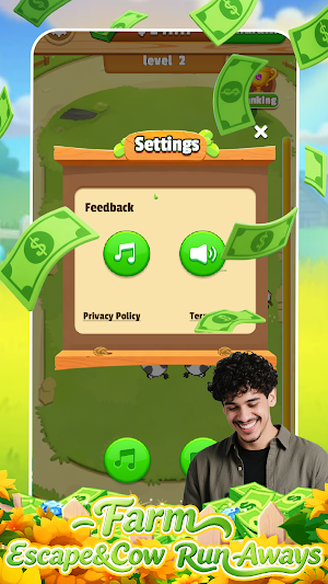 Cow Escape: Easy Win Rewards! Screenshot 1