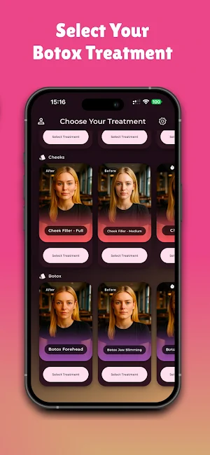 Botox & Face Filler Simulator Screenshot 2