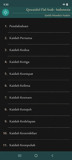 Qawaid Ilal | Arabic - Indo Screenshot 2