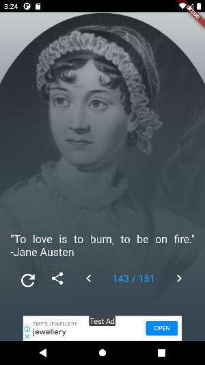 Jane Austen Book Quotes Screenshot 0