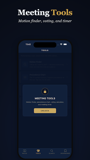 Robert's Rules of Order Screenshot 1