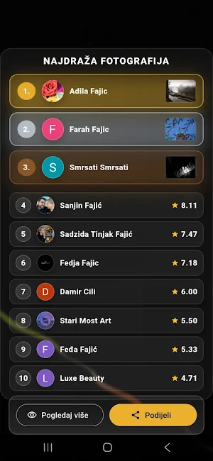 NajFoto - Foto takmičenje Screenshot 3