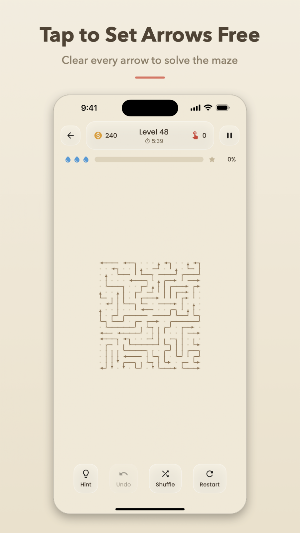 Arrow Puzzle: Tap and Escape Screenshot 1