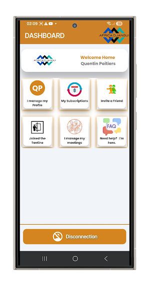AfricaDjangui : Meetings Screenshot 2