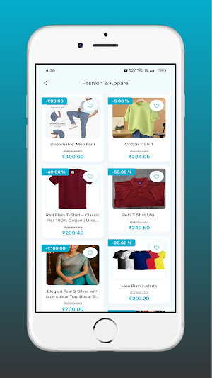 Gloyam Shopping App Screenshot 1