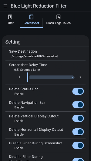 Blue Light Filter(+Screenshot) Screenshot 1