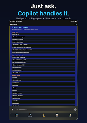 NexHawk EFB Screenshot 2