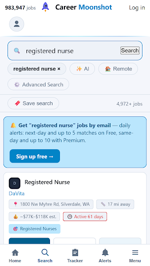 Career Moonshot Screenshot 1