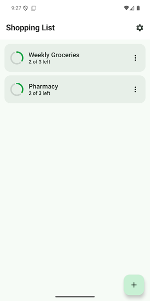 Shopping List Screenshot 0