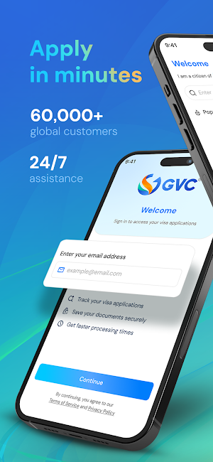 GVC - Travel Visas Assistant Screenshot 0