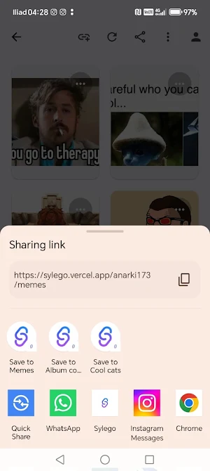 Sylego – Save Posts & Links Screenshot 2