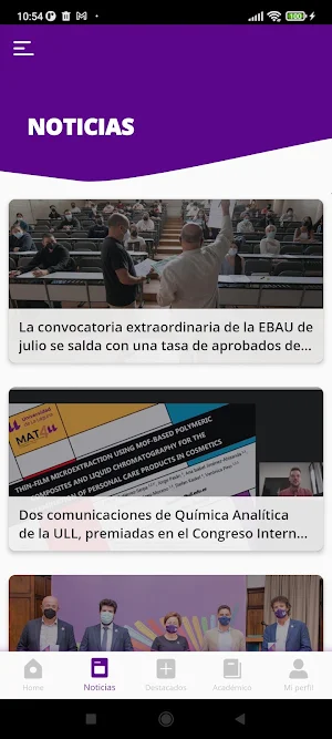 Universidad Loyola Screenshot 2