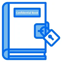 Confi Book - an encrypted book