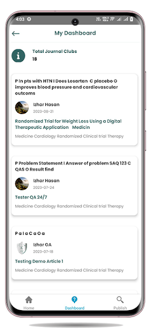 Journal Club Screenshot 2