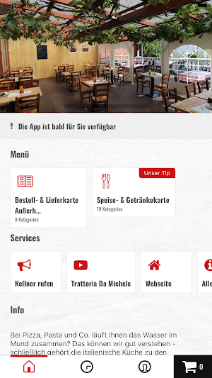Trattoria Michele Screenshot 1