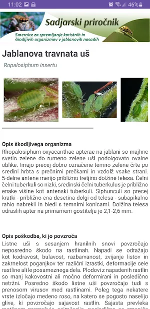 e-priročnik za sadjarje Screenshot 2